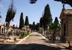 ORAN CIMETIERE TAMASHOUET 2008 Allee principale